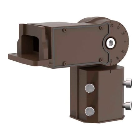 Jd International Lighting Commercial LED CLF4-SLIP FIT-Q Slip-Fitter Mount for 100/150W LED Flood Lights, Bronze CLF4-SLIP FIT-Q